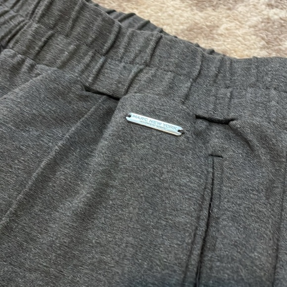 Andrew Marc New York Mens Dark Heather Grey Elastic Waist Sweatpants Size S - Picture 2 of 6